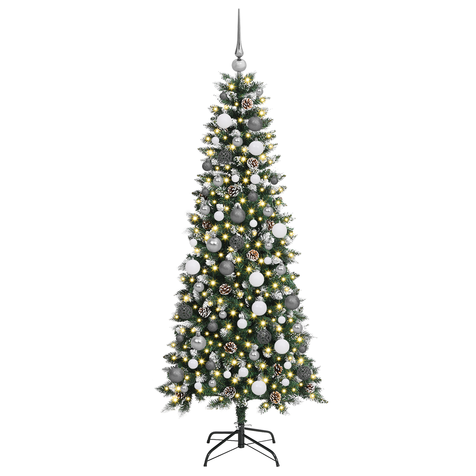 vidaXL Brad de Crăciun artificial Verde 180 cm PVC vidaXL Brad de Crăciun artificial Verde 180 cm PVC