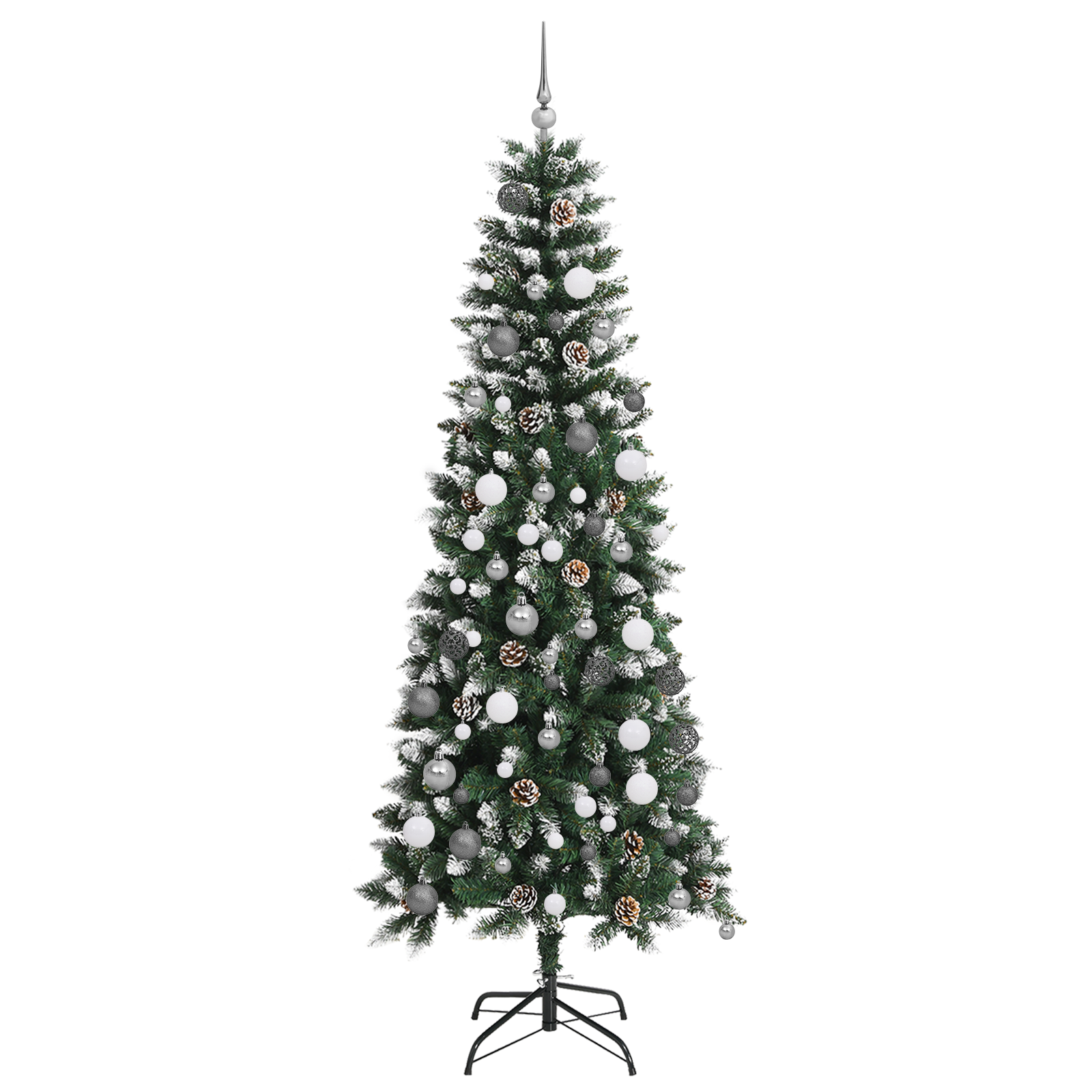 vidaXL Brad de Crăciun artificial Verde 210 cm PVC vidaXL Brad de Crăciun artificial Verde 210 cm PVC