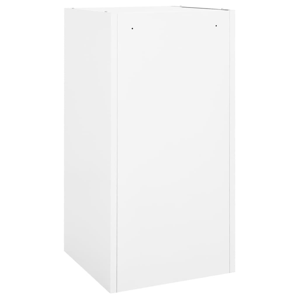 vidaXL Dulap pentru șa, alb, 53x53x105 cm, oțel vidaXL Dulap pentru șa, alb, 53x53x105 cm, oțel