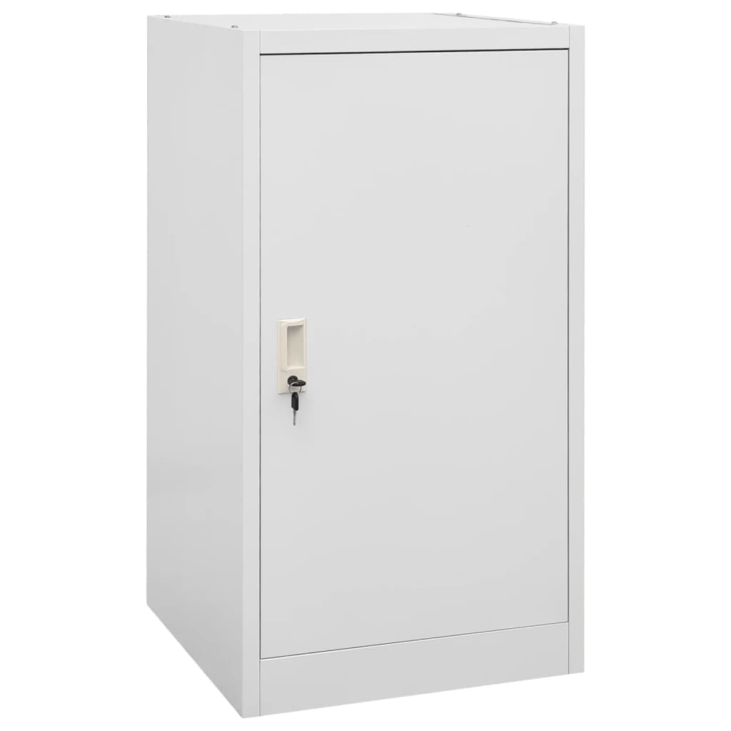 vidaXL Dulap pentru șa, gri deschis, 53x53x105 cm, oțel vidaXL Dulap pentru șa, gri deschis, 53x53x105 cm, oțel