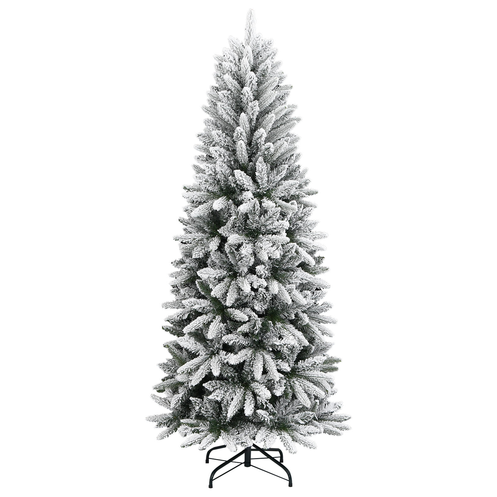 vidaXL Brad de Crăciun artificial Alb 210 cm PVC vidaXL Brad de Crăciun artificial Alb 210 cm PVC
