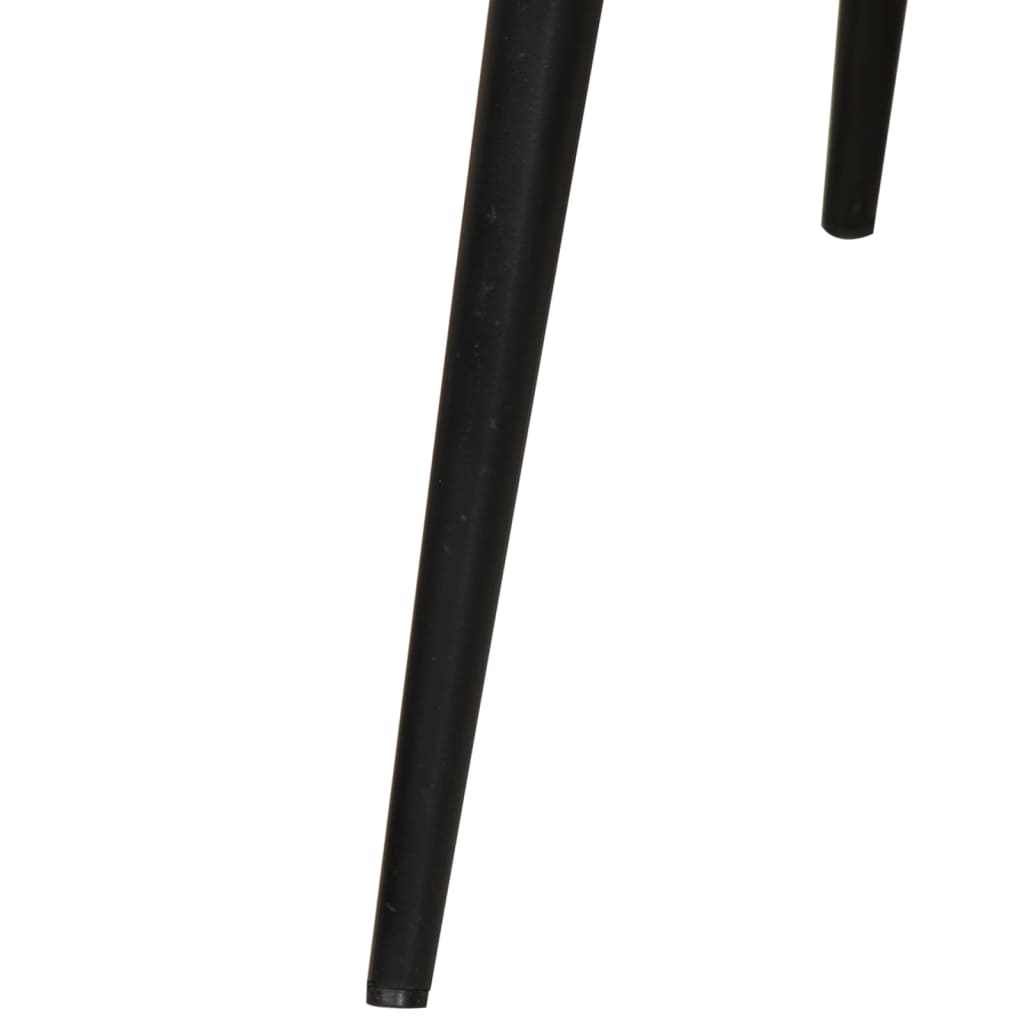 vidaXL Scaun cu spătar înalt, maro, pânză