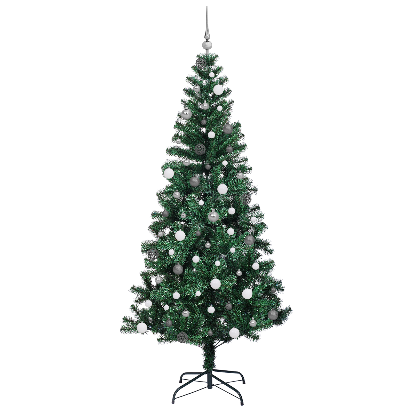 vidaXL Brad de Crăciun artificial Verde 240 cm PVC vidaXL Brad de Crăciun artificial Verde 240 cm PVC