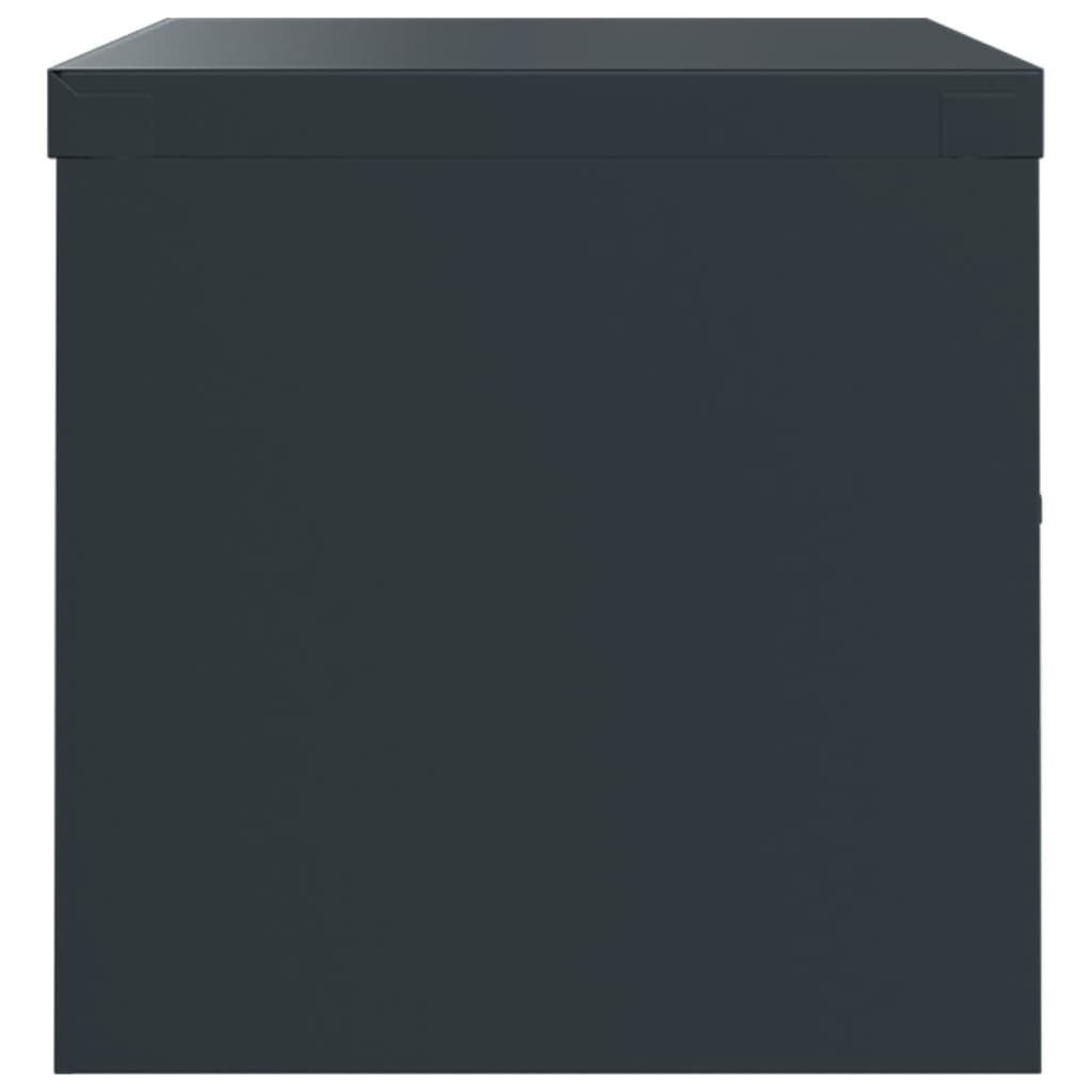 vidaXL Fișet, antracit, 90x40x40 cm, oțel vidaXL Fișet, antracit, 90x40x40 cm, oțel