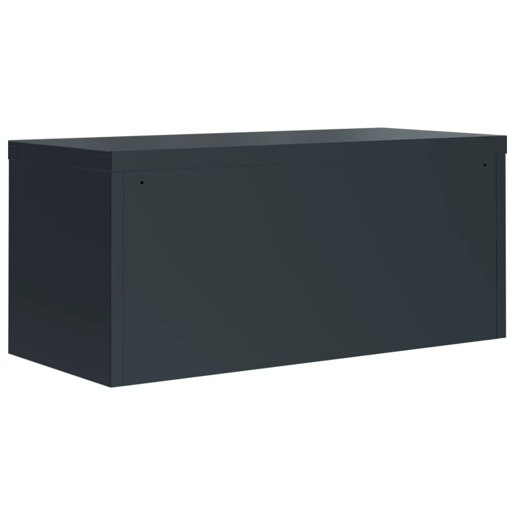 vidaXL Fișet, antracit, 90x40x40 cm, oțel vidaXL Fișet, antracit, 90x40x40 cm, oțel