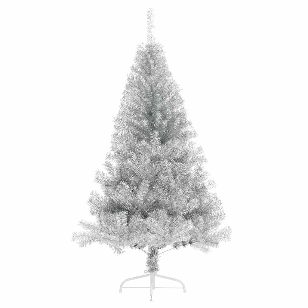 vidaXL Brad de Crăciun artificial Argintiu 180 cm Oțel vidaXL Brad de Crăciun artificial Argintiu 180 cm Oțel