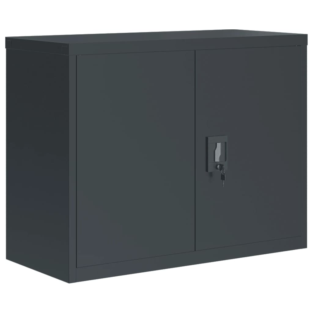 vidaXL Fișet, antracit, 90x40x70 cm, oțel vidaXL Fișet, antracit, 90x40x70 cm, oțel