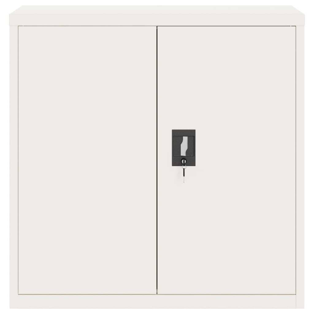 vidaXL Dulap pentru dosare, alb, 90x40x90 cm, oțel vidaXL Dulap pentru dosare, alb, 90x40x90 cm, oțel
