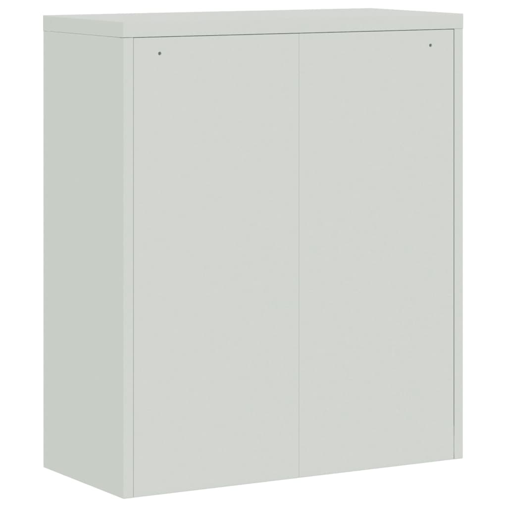 vidaXL Fișet, gri deschis, 90x40x105 cm, oțel vidaXL Fișet, gri deschis, 90x40x105 cm, oțel