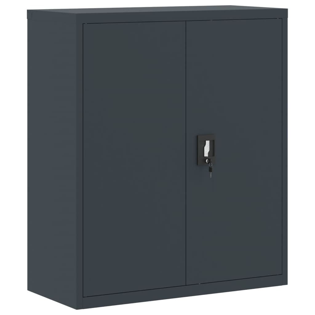 vidaXL Fișet, antracit, 90x40x105 cm, oțel vidaXL Fișet, antracit, 90x40x105 cm, oțel