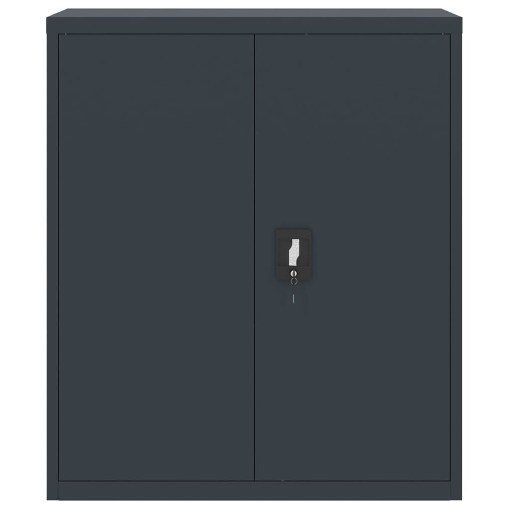 vidaXL Fișet, antracit, 90x40x105 cm, oțel vidaXL Fișet, antracit, 90x40x105 cm, oțel