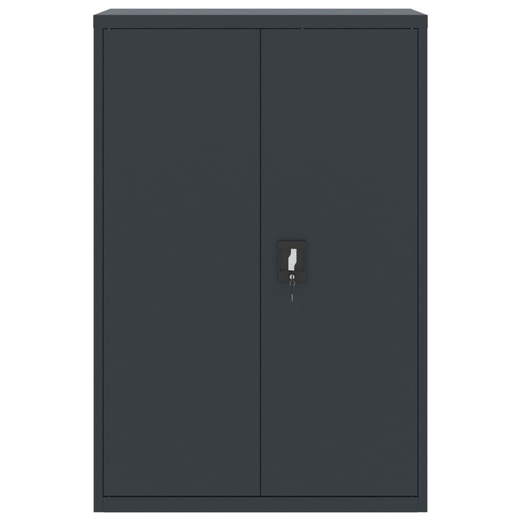 vidaXL Fișet, antracit, 90x40x140 cm, oțel vidaXL Fișet, antracit, 90x40x140 cm, oțel