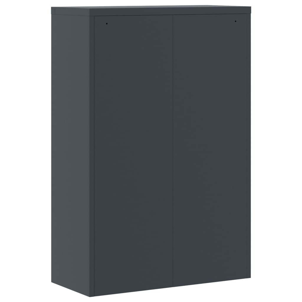 vidaXL Fișet, antracit, 90x40x140 cm, oțel vidaXL Fișet, antracit, 90x40x140 cm, oțel