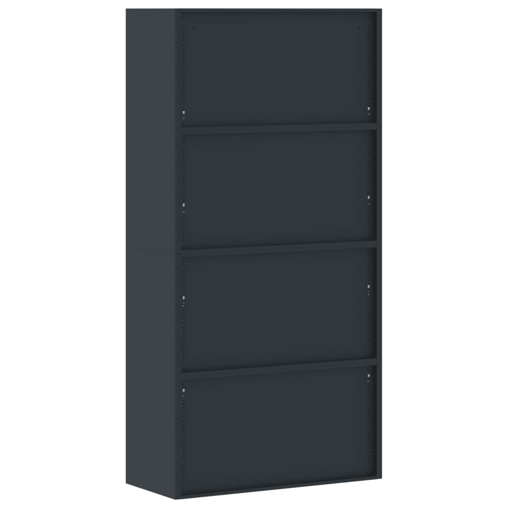 vidaXL Fișet, antracit, 90x40x180 cm, oțel vidaXL Fișet, antracit, 90x40x180 cm, oțel