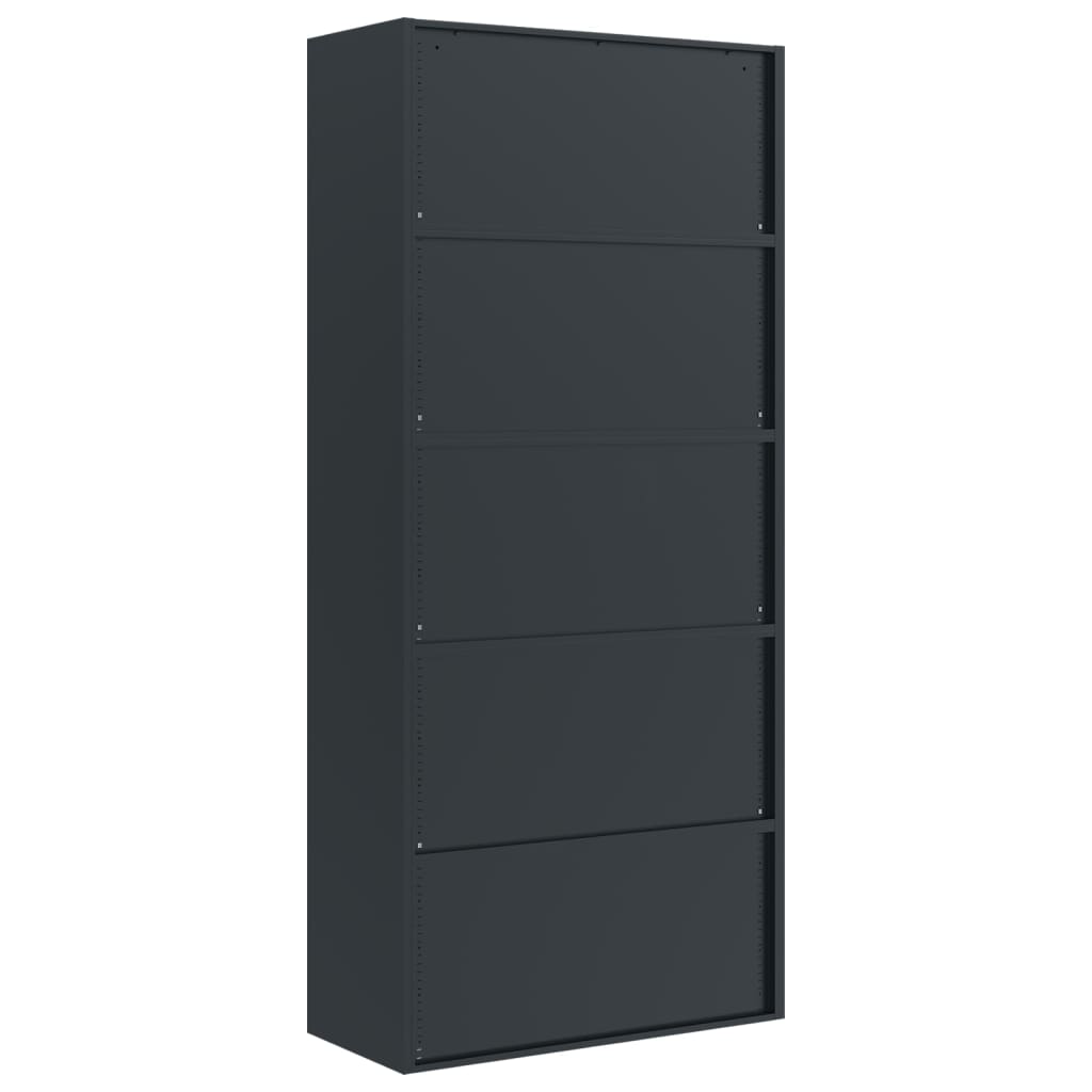 vidaXL Fișet, antracit, 90x40x200 cm, oțel vidaXL Fișet, antracit, 90x40x200 cm, oțel