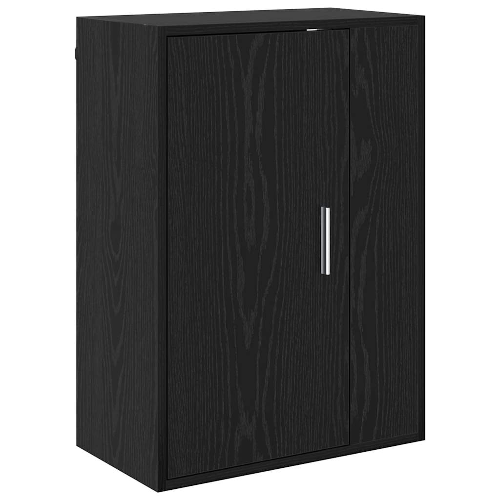 vidaXL Set de 4 piese pentru cabinet TV Pe perete 4 pcs Stejar negru vidaXL Set de 4 piese pentru cabinet TV Pe perete 4 pcs Stejar negru