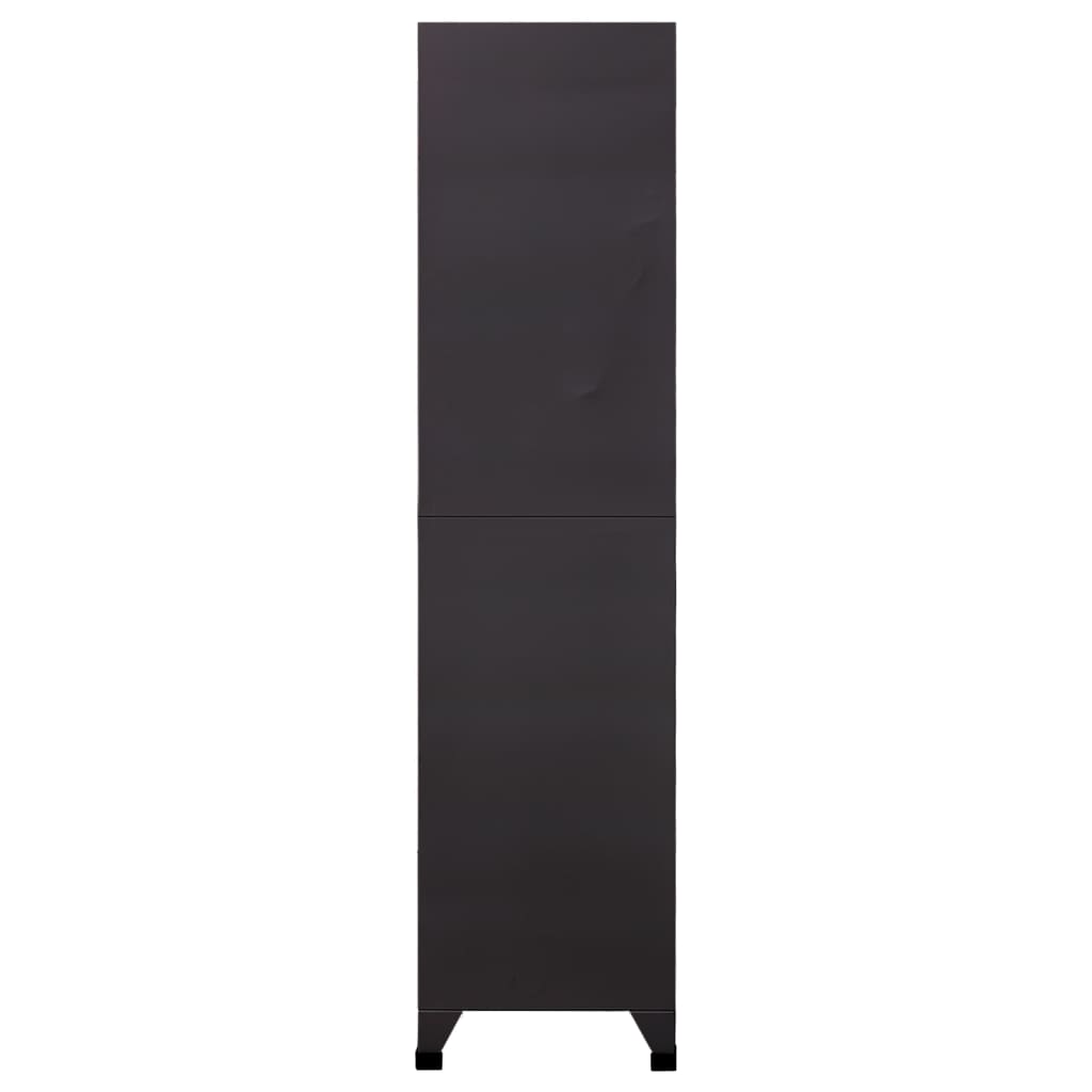 vidaXL Fișet, antracit, 90x45x180 cm, oțel