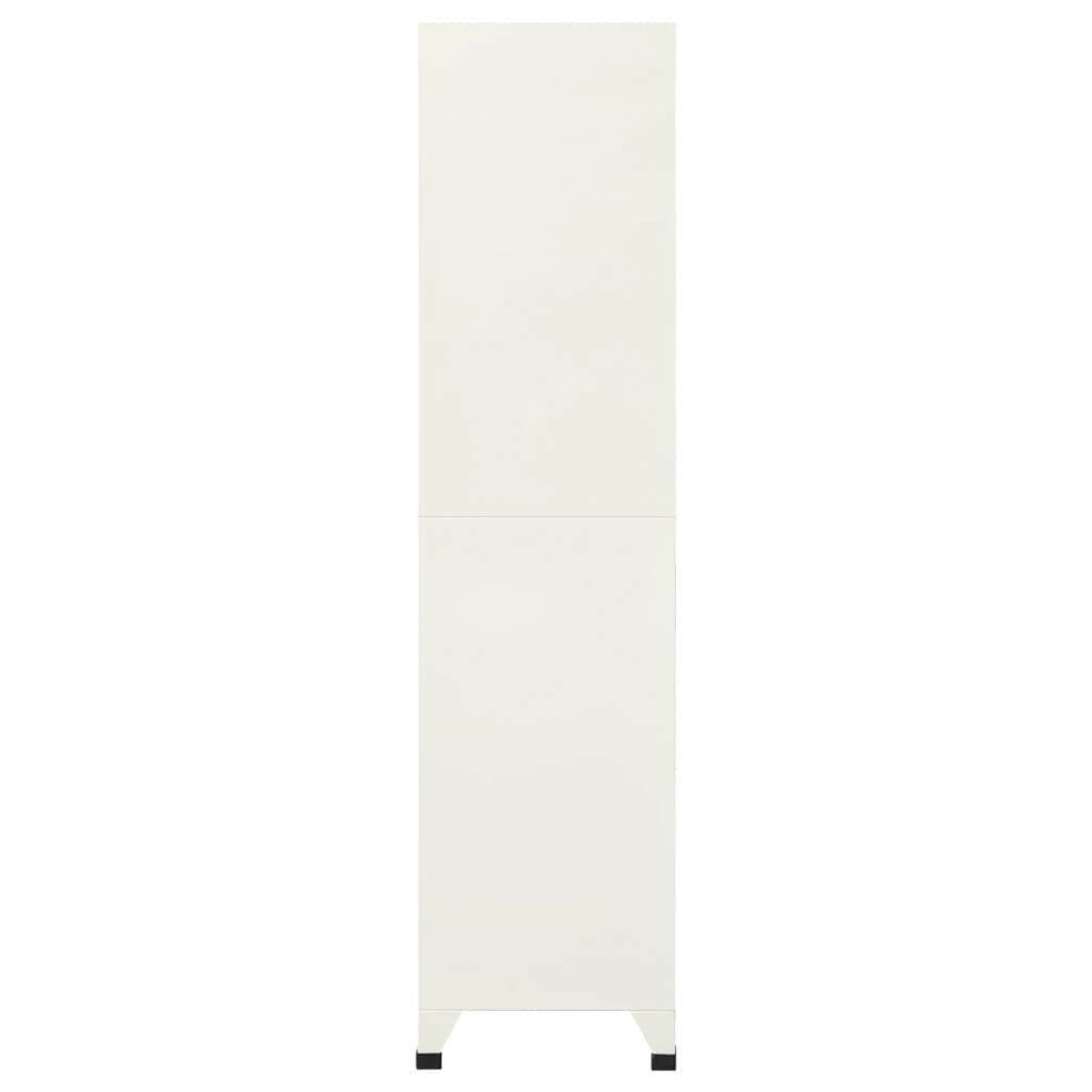 vidaXL Fișet, gri și albastru, 90x45x180 cm, oțel vidaXL Fișet, gri și albastru, 90x45x180 cm, oțel