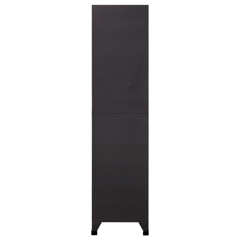 vidaXL Fișet, antracit, 90x45x180 cm, oțel
