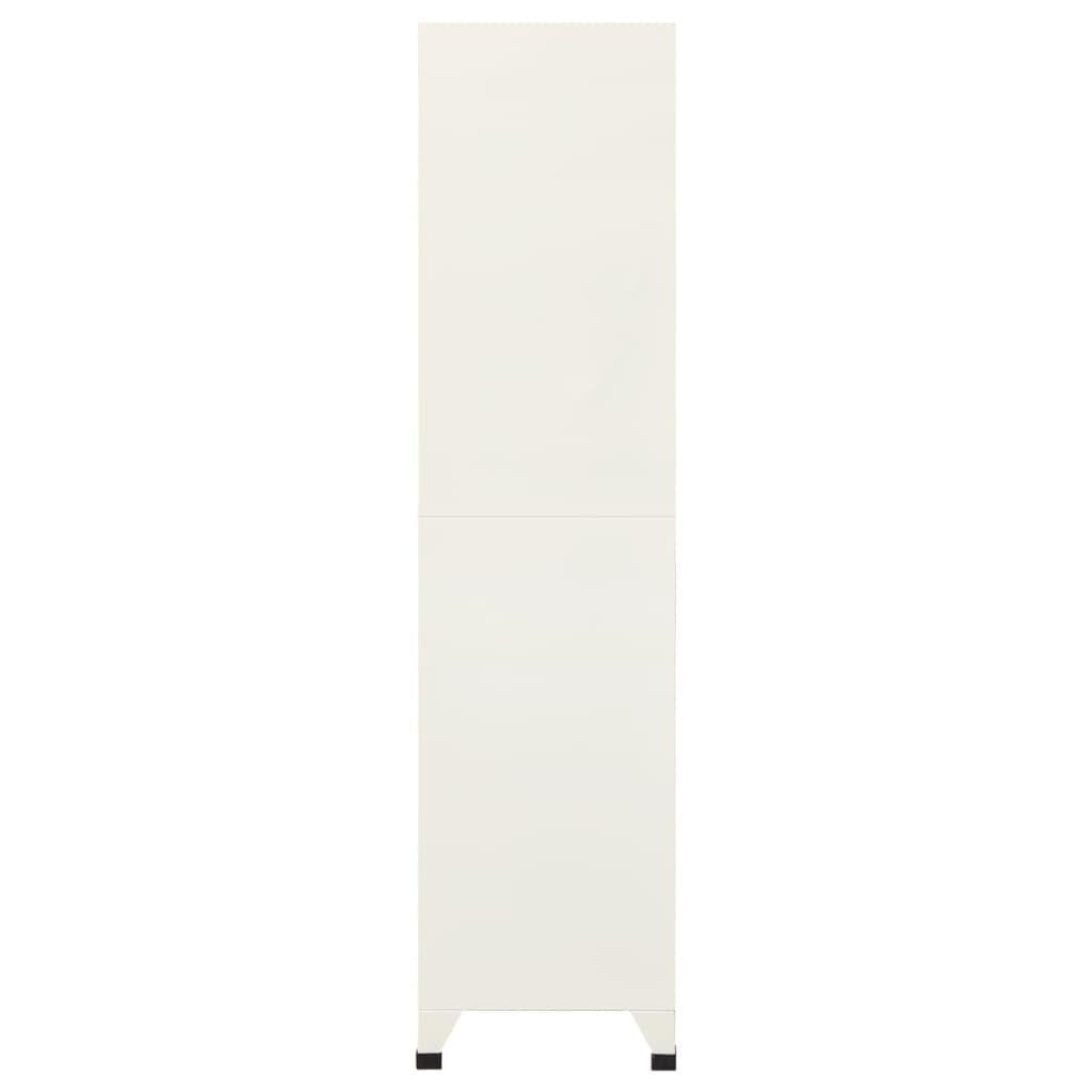 vidaXL Fișet, gri și albastru, 90x45x180 cm, oțel vidaXL Fișet, gri și albastru, 90x45x180 cm, oțel