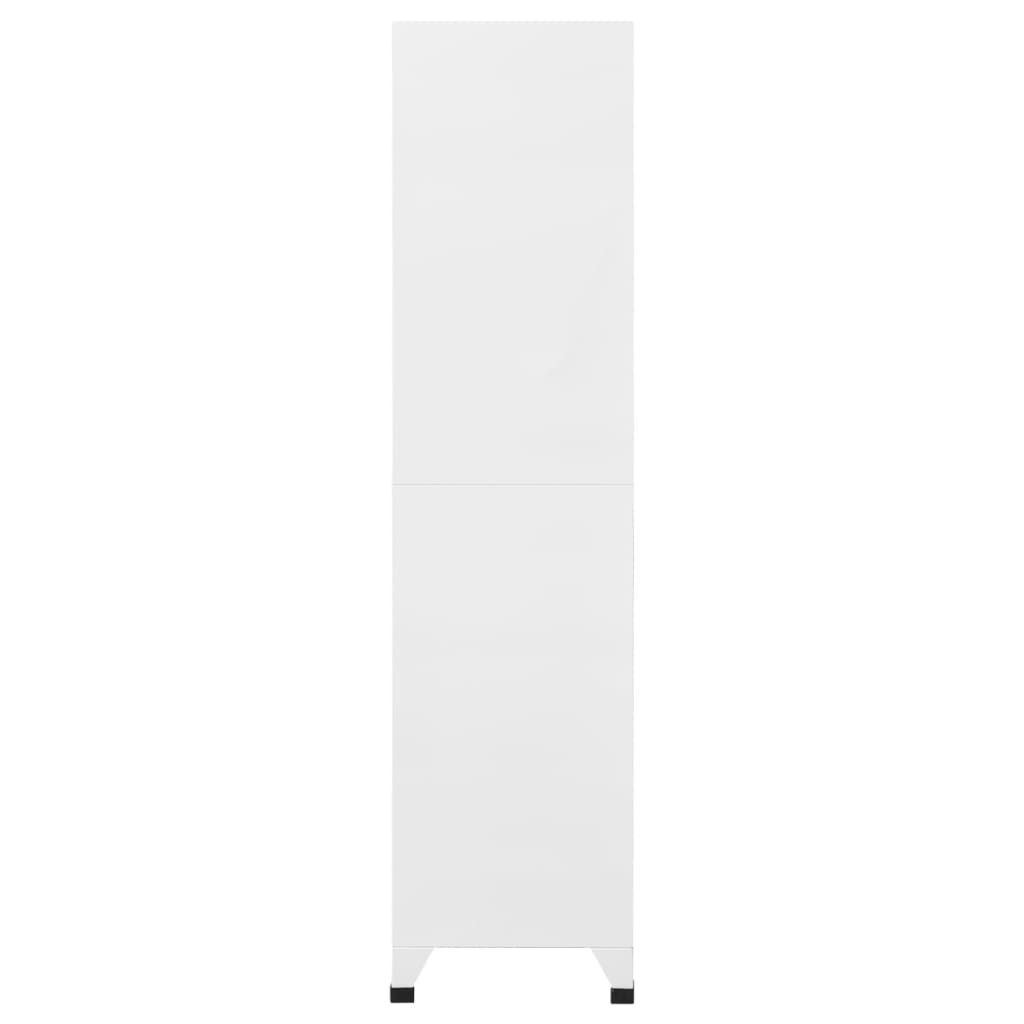 vidaXL Fișet, gri deschis, 90x40x180 cm, oțel