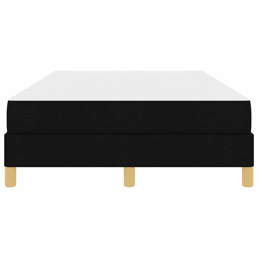 vidaXL Pat cu arcuri Negru și Maro 120 x 190 cm vidaXL Pat cu arcuri Negru și Maro 120 x 190 cm