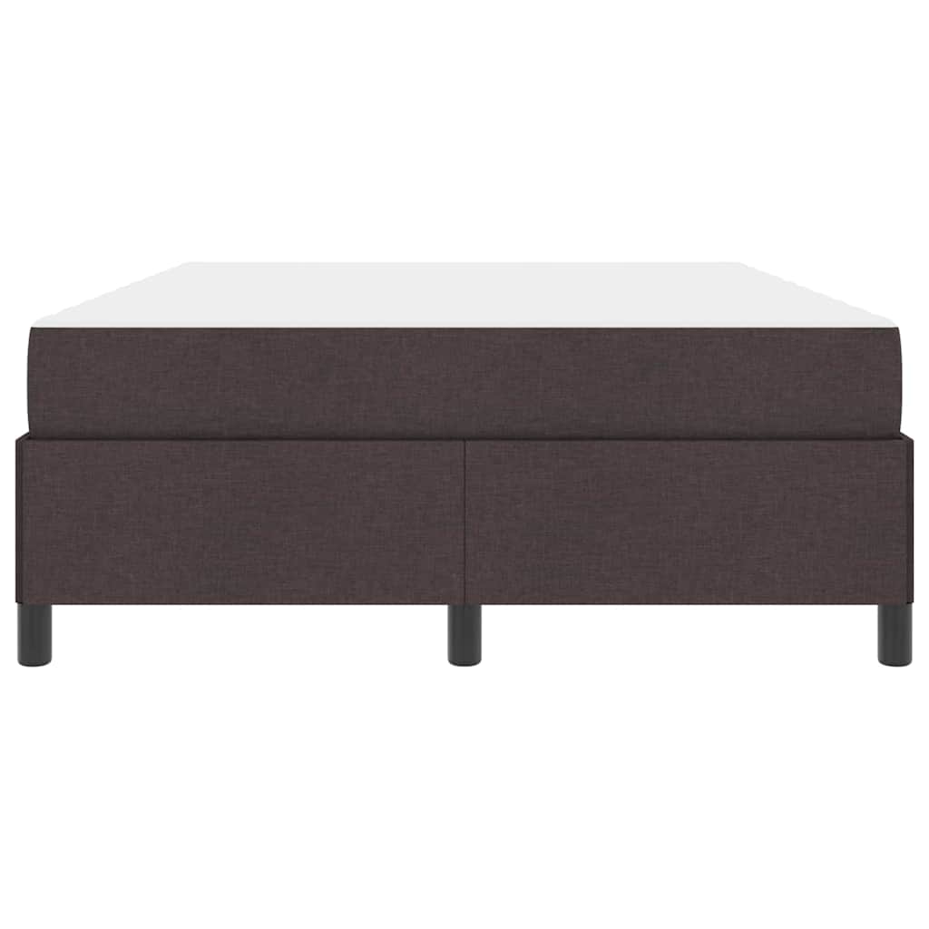 vidaXL Pat cu arcuri Maro 160 x 200 cm Țesătură și Lemn prelucrat vidaXL Pat cu arcuri Maro 160 x 200 cm Țesătură și Lemn prelucrat