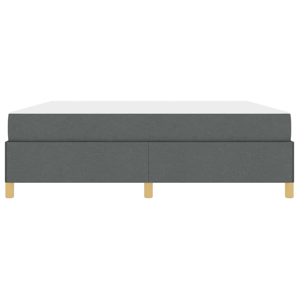 vidaXL Pat cu arcuri Gri închis și Alb și Gri închis 180 x 200 cm vidaXL Pat cu arcuri Gri închis și Alb și Gri închis 180 x 200 cm