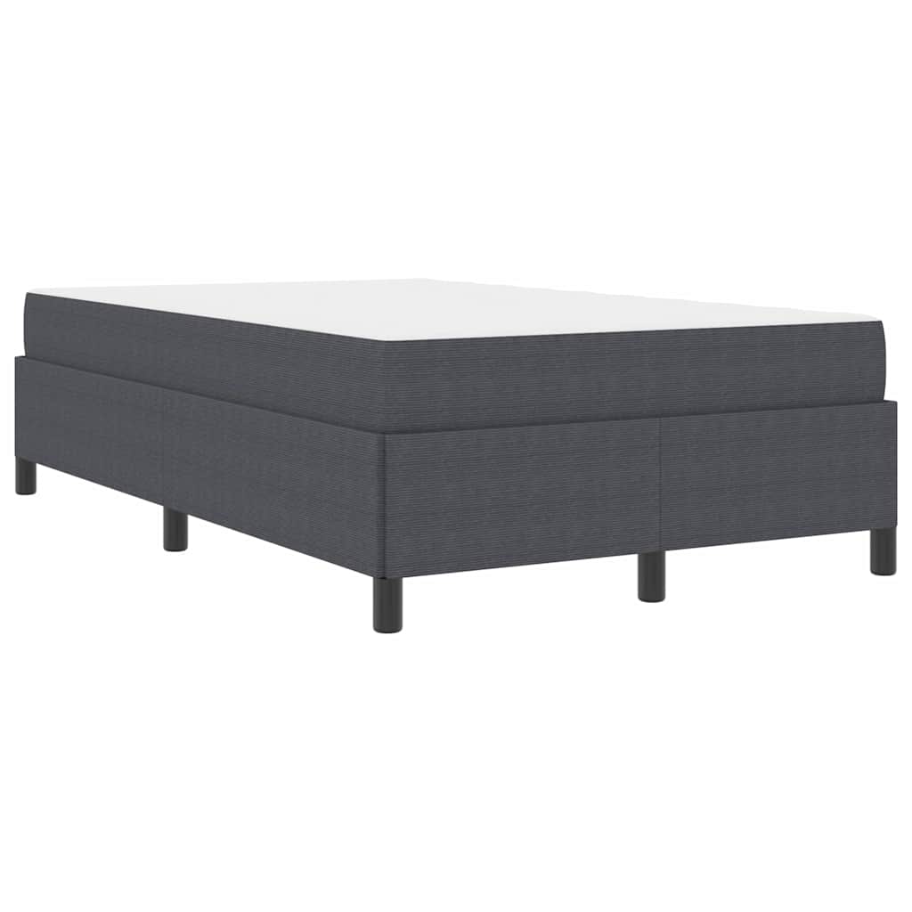 vidaXL Cadru de pat Gri închis 120 x 200 cm Țesătură de catifea vidaXL Cadru de pat Gri închis 120 x 200 cm Țesătură de catifea