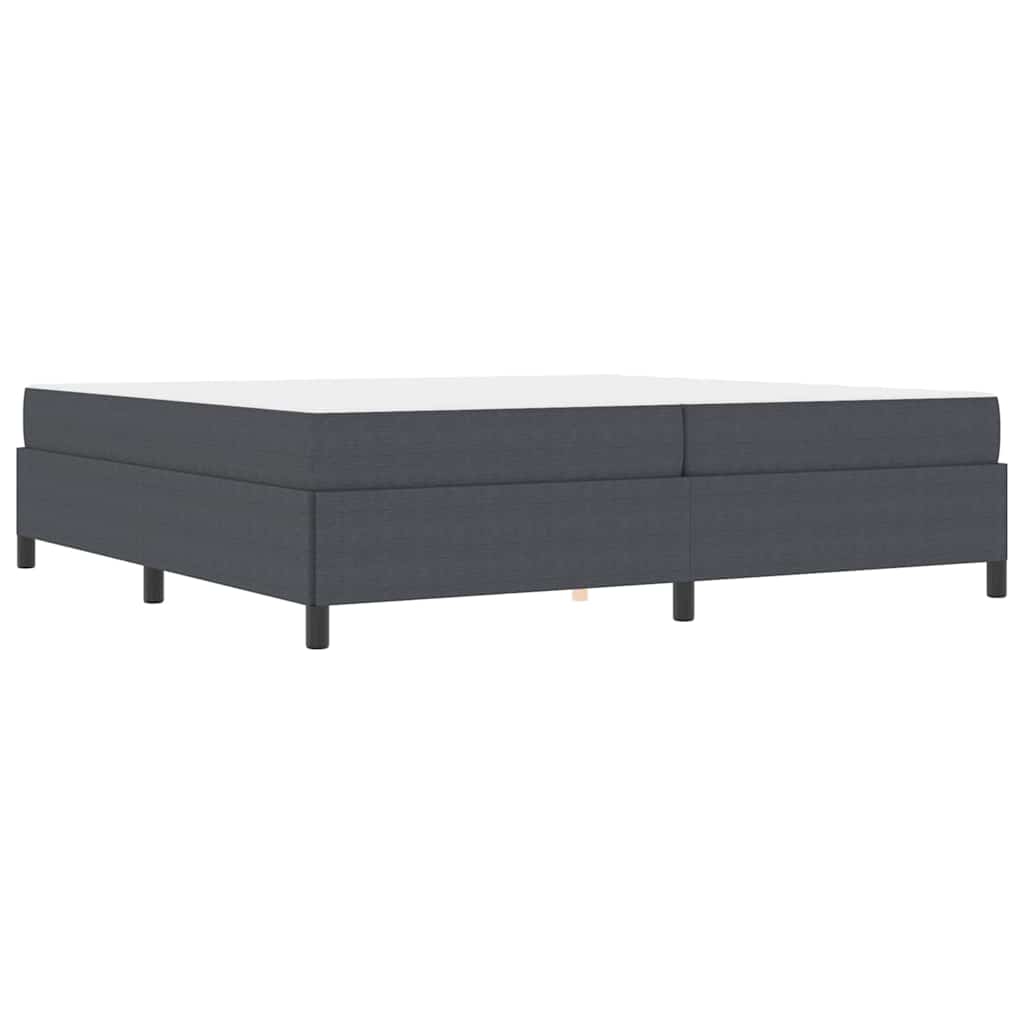 vidaXL Cadru de pat Gri închis 200 x 200 cm Țesătură de catifea vidaXL Cadru de pat Gri închis 200 x 200 cm Țesătură de catifea