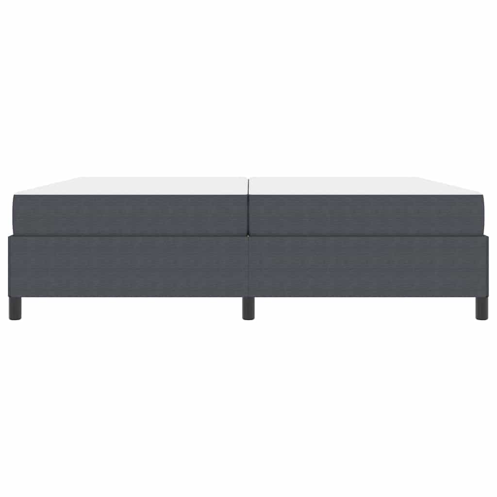 vidaXL Cadru de pat Gri închis 200 x 200 cm Țesătură de catifea vidaXL Cadru de pat Gri închis 200 x 200 cm Țesătură de catifea
