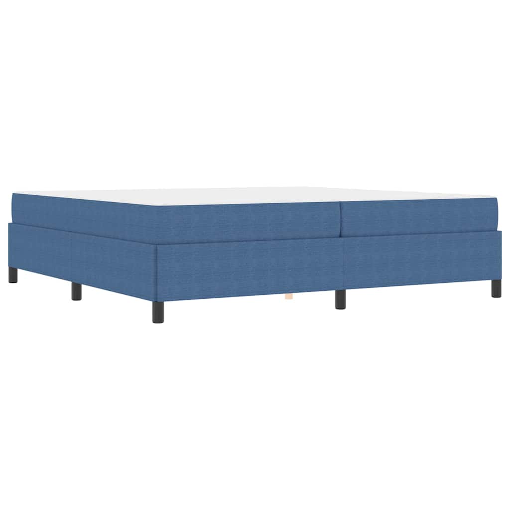vidaXL Cadru de pat albastru 200 x 200 cm Țesătură de catifea