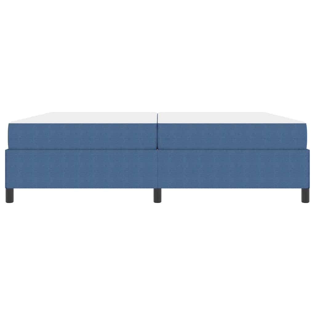 vidaXL Cadru de pat albastru 200 x 200 cm Țesătură de catifea