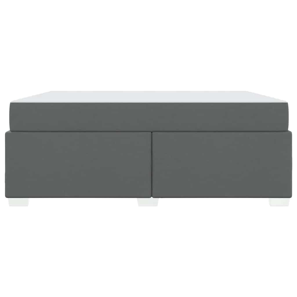 vidaXL Cadru de pat Gri închis 180 x 200 cm țesătură vidaXL Cadru de pat Gri închis 180 x 200 cm țesătură