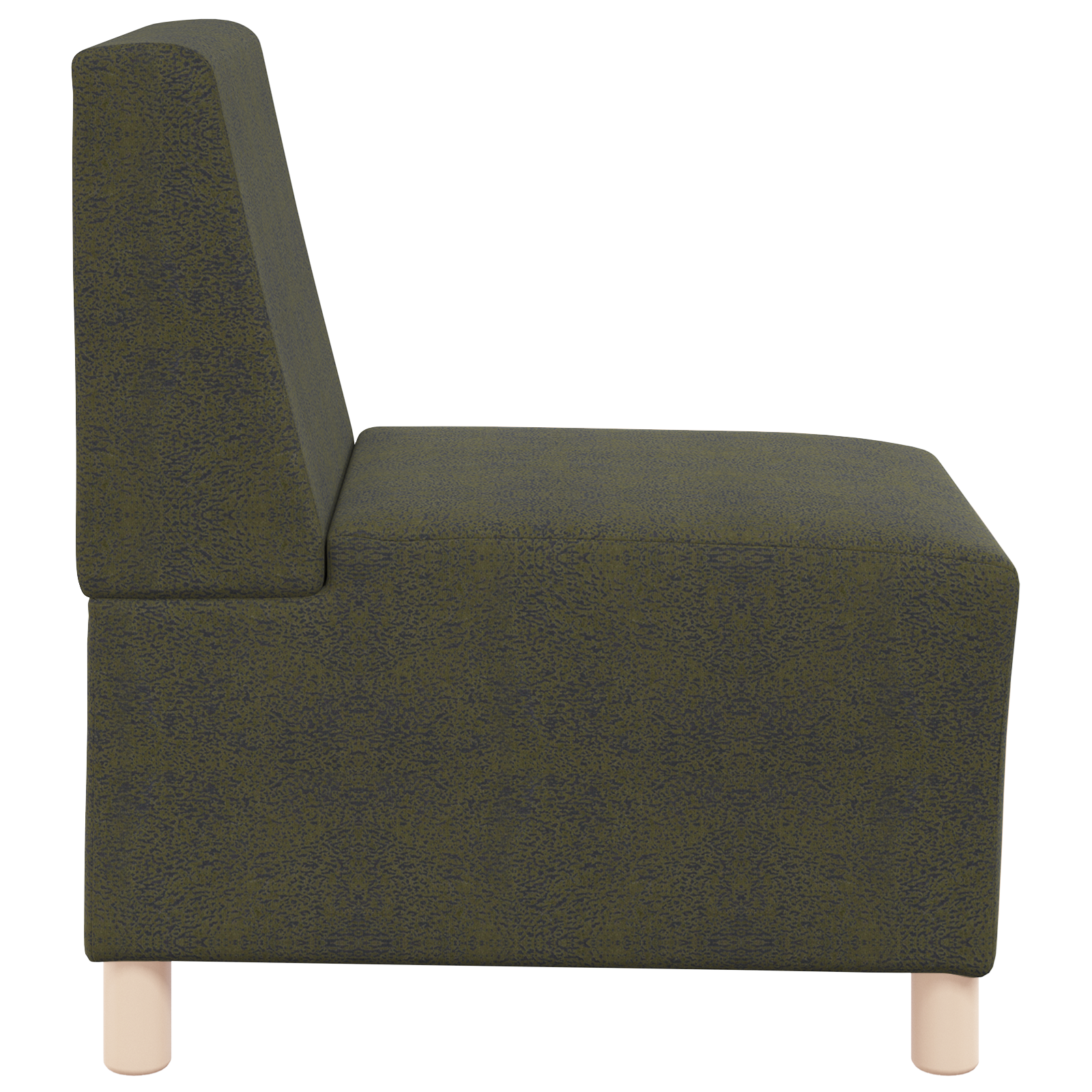 vidaXL Fotoliu 2 pcs Verde 55 x 74 x 82 cm Piele ecologică de suede