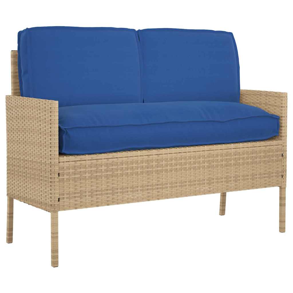vidaXL Set de perne pentru palet 3 pcs Albastru regal 120 x 50 x 12 cm vidaXL Set de perne pentru palet 3 pcs Albastru regal 120 x 50 x 12 cm