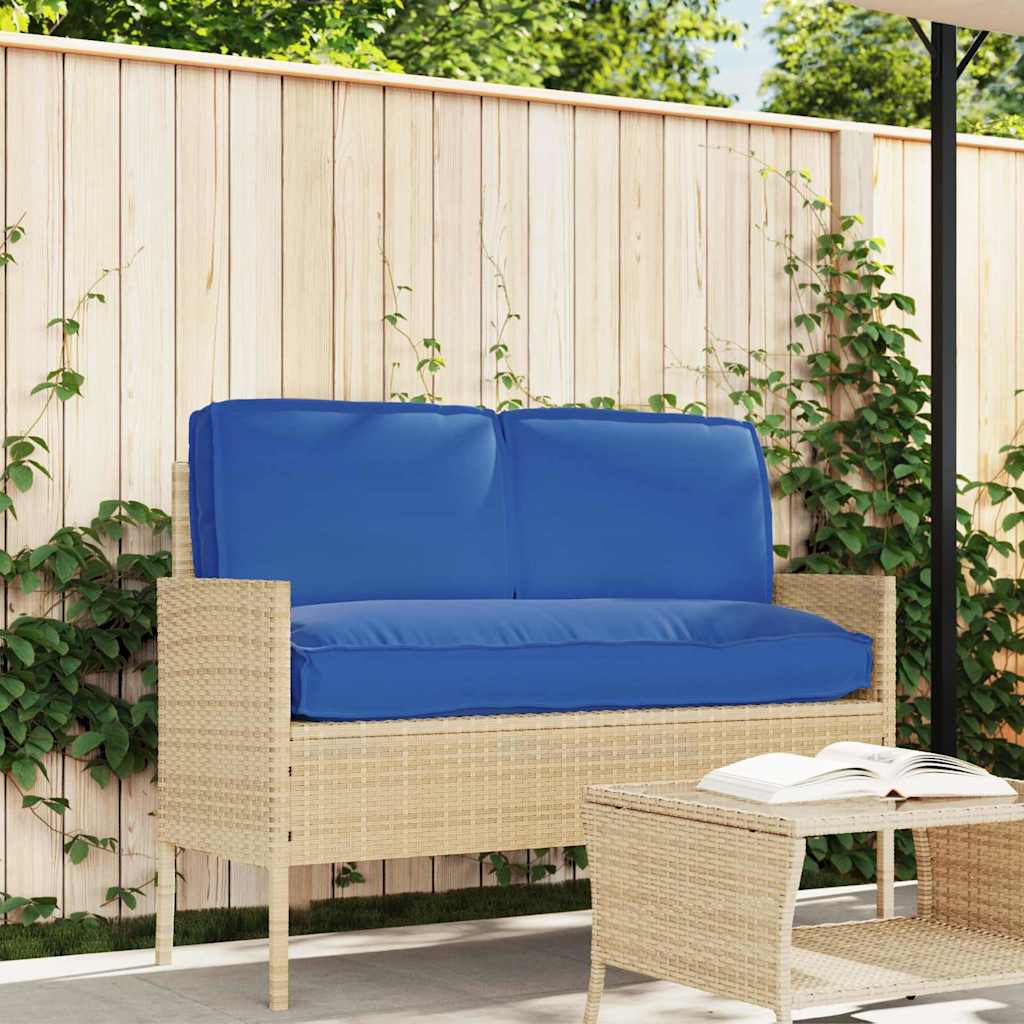 vidaXL Set de perne pentru palet 3 pcs Albastru regal 120 x 50 x 12 cm vidaXL Set de perne pentru palet 3 pcs Albastru regal 120 x 50 x 12 cm