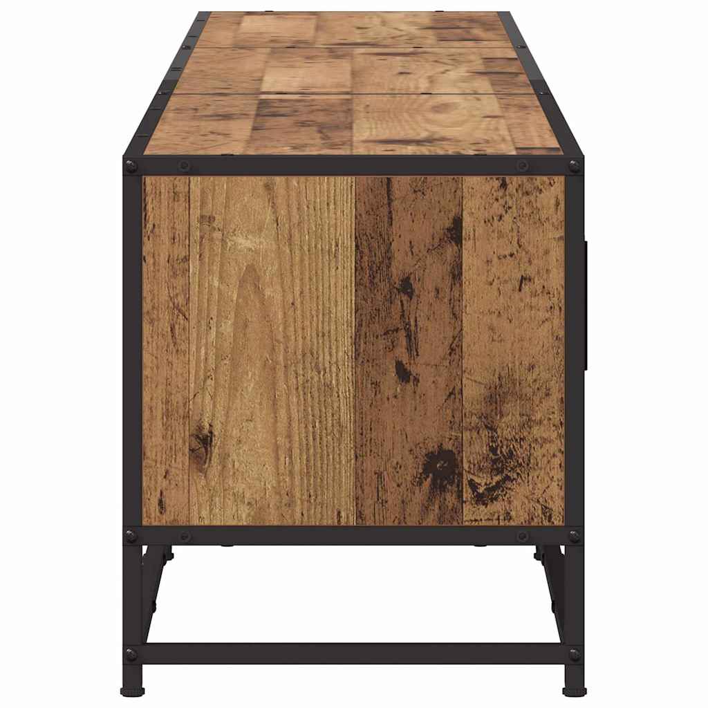 vidaXL Unități TV 2 pcs Lemn Vechi 210 x 35 x 41 cm Lemn compozit