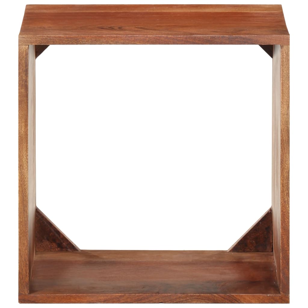 vidaXL Raft de perete, 40x30x40 cm, lemn masiv de acacia