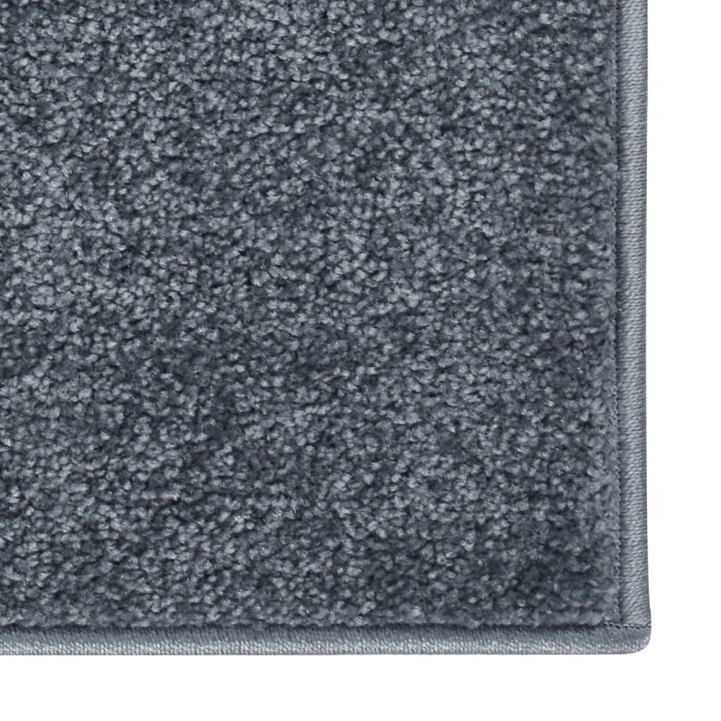 vidaXL Covor cu fire scurte, antracit, 160x230 cm vidaXL Covor cu fire scurte, antracit, 160x230 cm