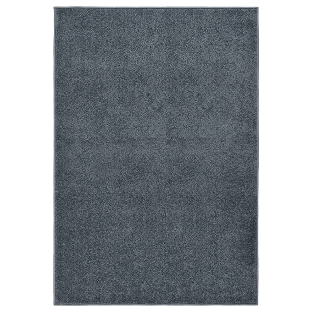 vidaXL Covor cu fire scurte, antracit, 160x230 cm vidaXL Covor cu fire scurte, antracit, 160x230 cm