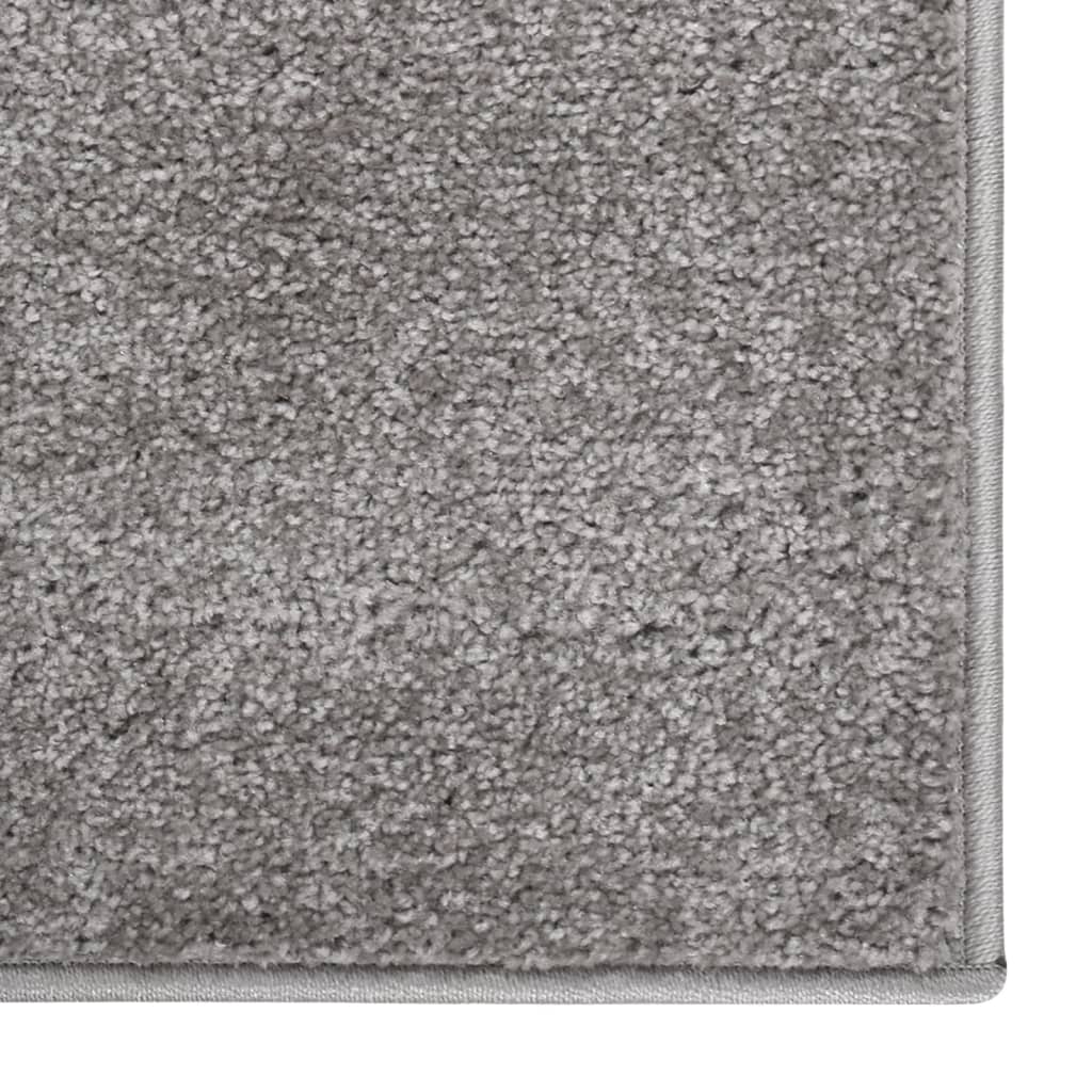 vidaXL Covor cu fire scurte, gri, 120x170 cm vidaXL Covor cu fire scurte, gri, 120x170 cm