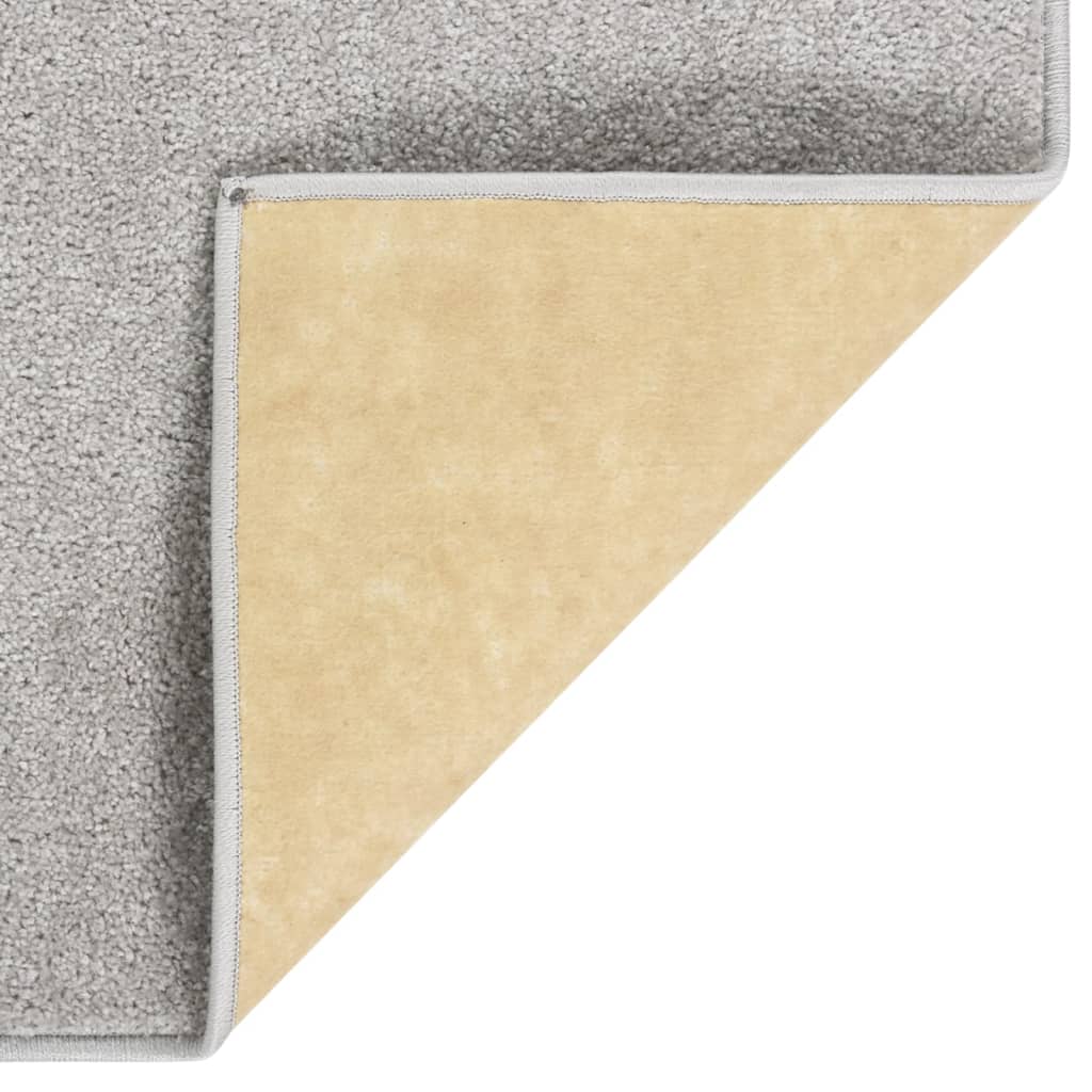 vidaXL Covor cu fire scurte, gri deschis, 80x150 cm vidaXL Covor cu fire scurte, gri deschis, 80x150 cm