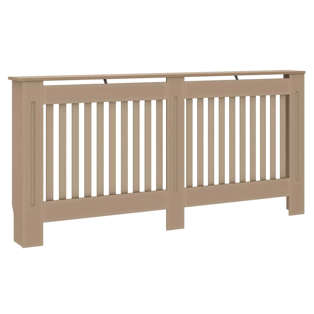 vidaXL Capac pentru radiator 2 pcs Maro 172 x 19 x 81,5cm