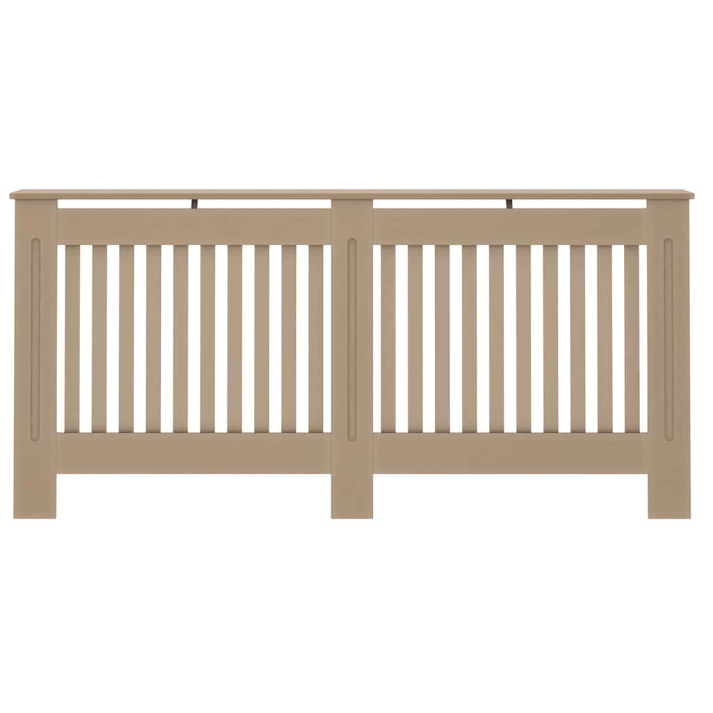 vidaXL Capac pentru radiator 2 pcs Maro 172 x 19 x 81,5cm