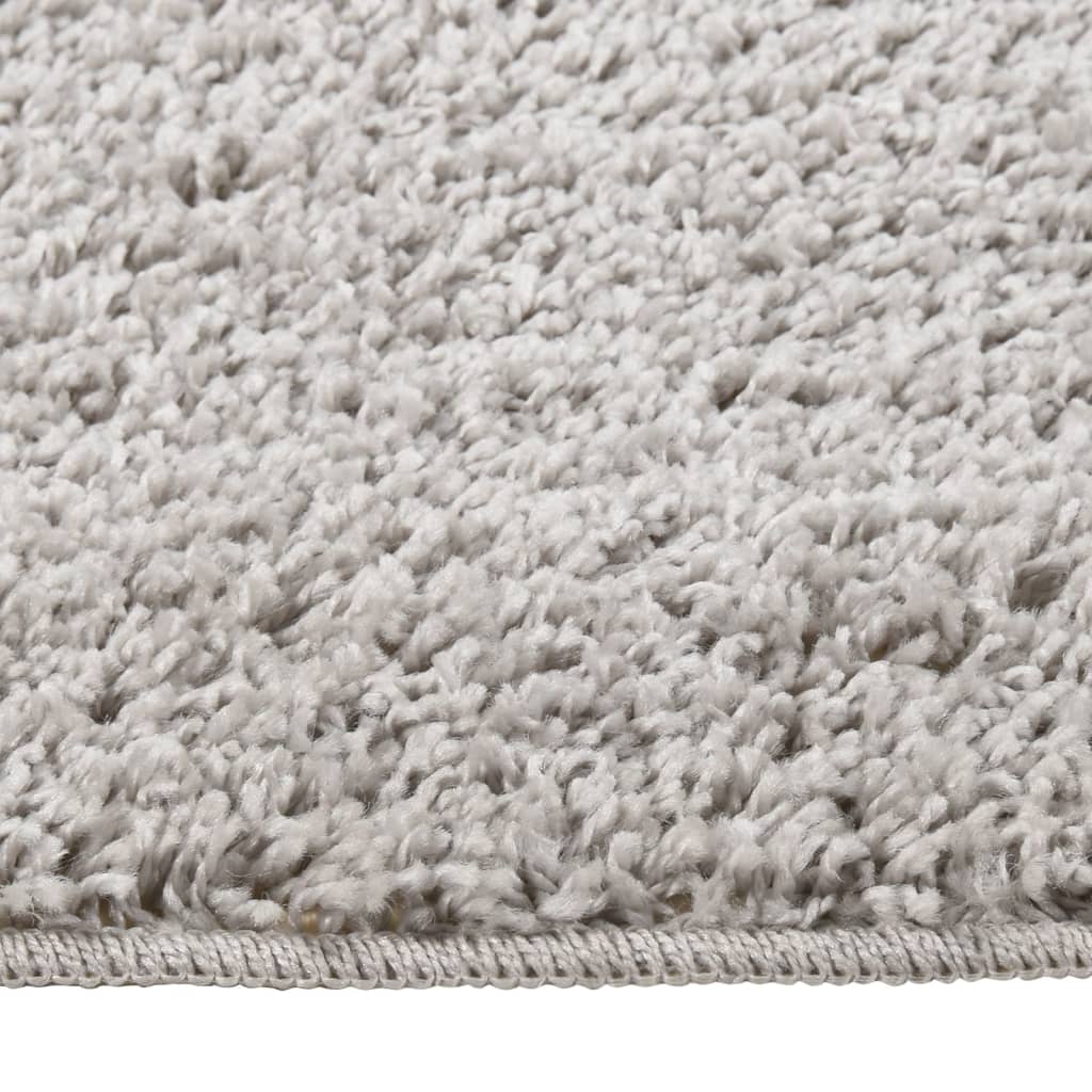 vidaXL Covor pufos, gri deschis, 200x290 cm, antiderapant vidaXL Covor pufos, gri deschis, 200x290 cm, antiderapant
