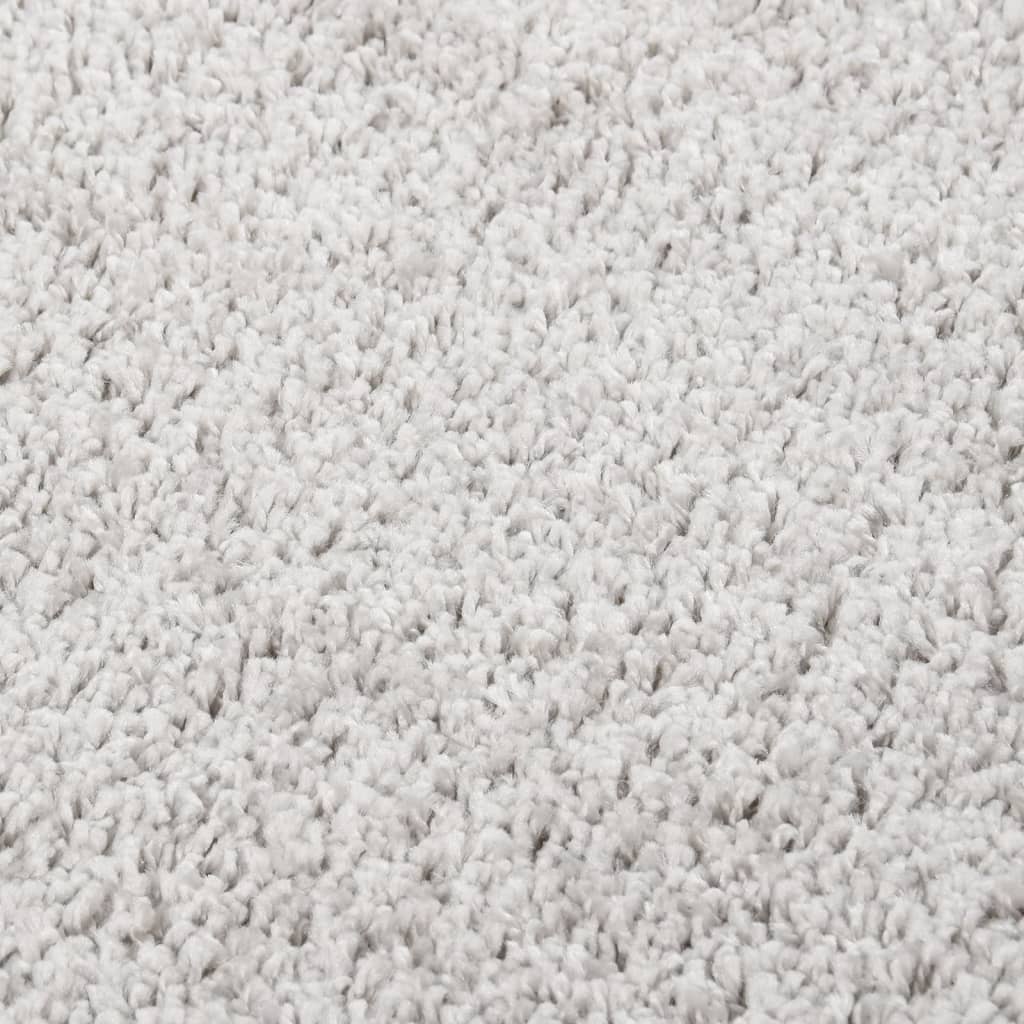 vidaXL Covor pufos, gri deschis, 200x290 cm, antiderapant vidaXL Covor pufos, gri deschis, 200x290 cm, antiderapant