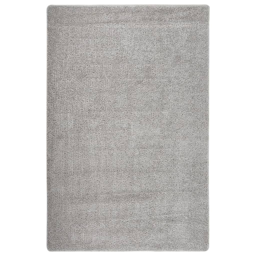 vidaXL Covor pufos, gri deschis, 200x290 cm, antiderapant vidaXL Covor pufos, gri deschis, 200x290 cm, antiderapant
