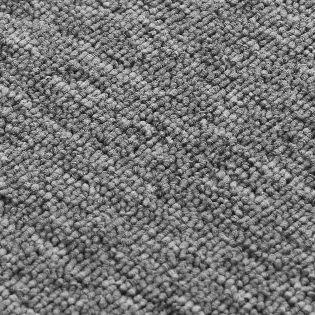 vidaXL Covorașe de scări, 15 buc., gri, 60x25 cm, dreptunghiular vidaXL Covorașe de scări, 15 buc., gri, 60x25 cm, dreptunghiular