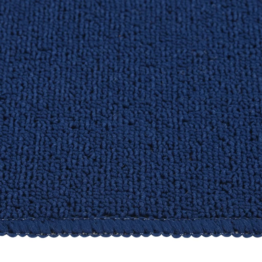 vidaXL Covorașe de scări, 15 buc., bleumarin, 60x25 cm, dreptunghiular vidaXL Covorașe de scări, 15 buc., bleumarin, 60x25 cm, dreptunghiular